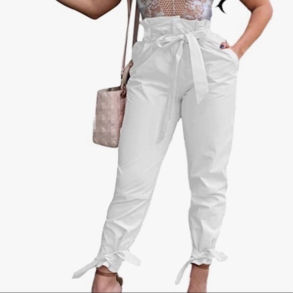 Summer Ready Paper Bag Pants-A Must Have - Picture 2 of 3